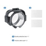 For Insta360 X5 PULUZ Snap-on Optical Tempered Glass Lens Guard Protective Cover, Snap-on Lens Guard – Bild 10