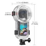 For Insta360 X5 PULUZ 60m Waterproof Sealed Diving Case, Waterproof Diving Case – Bild 3