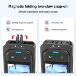 For Insta360 X5 PULUZ Metal Protective Cage Rig Housing Frame with Lens Cover, Metal Protective Cage – Bild 7