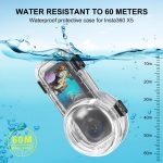 For Insta360 X5 PULUZ Quick Release 60m Waterproof Sealed Diving Case, Quick Release Diving Case – Bild 5
