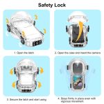 For Insta360 X5 PULUZ Quick Release 60m Waterproof Sealed Diving Case, Quick Release Diving Case – Bild 8