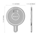 For Insta360 Flow 2 Pro PULUZ Magnetic Phone Mount Adapter – Bild 2