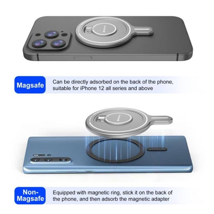 For Insta360 Flow 2 Pro PULUZ Magnetic Phone Mount Adapter – Bild 6