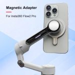For Insta360 Flow 2 Pro PULUZ Magnetic Phone Mount Adapter – Bild 7