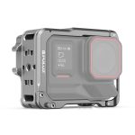 For Insta360 Ace Pro 2 PULUZ Aluminum Alloy Protective Cage Rig Dual Cold Shoe Housing Frame, For Insta360 Ace Pro 2 Meta Cage