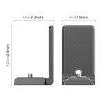 PULUZ Folding Magnetic Mount Base L Bracket For Insta360 X4 / X5 / DJI Pocket 3, For Insta360 X4 / X5 / DJI Pocket 3 – Bild 2