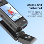 PULUZ Folding Magnetic Mount Base L Bracket For Insta360 X4 / X5 / DJI Pocket 3, For Insta360 X4 / X5 / DJI Pocket 3 – Bild 8