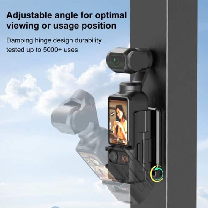 For DJI Osmo Pocket 3 PULUZ Folding Magnetic Mount Base Bracket, Magnetic Mount Base – Bild 6