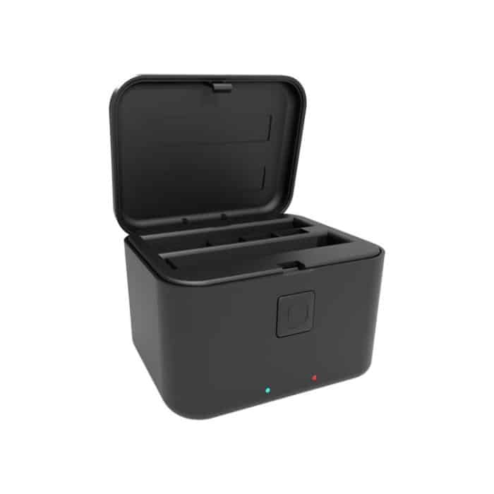 For Insta360 X5 PULUZ Dual-Batteries Charging Box Battery & Memory Card Storage Case, For Insta360 X5 Batteries Charging Box – Bild 1