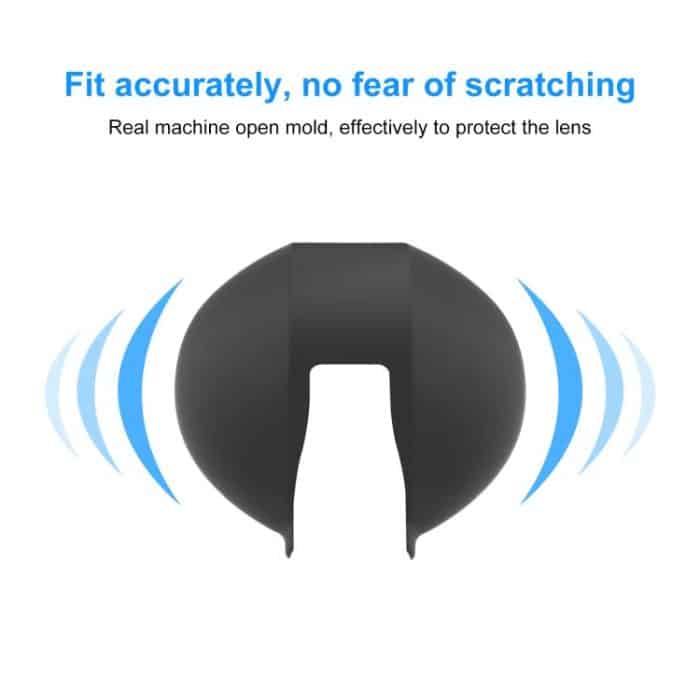 For Insta360 X5 PULUZ Invisible Dive Case Lens Guard Silicone Protective Lens Cap Cover, For Insta360 X5 – Bild 5