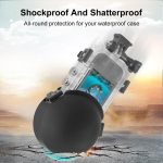 For Insta360 X5 PULUZ Invisible Dive Case Lens Guard Silicone Protective Lens Cap Cover, For Insta360 X5 – Bild 9