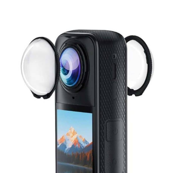 For Insta360 X5 PULUZ Rotation PC Lens Guard  Protective Cover, Rotating PC Lens Guard – Bild 1