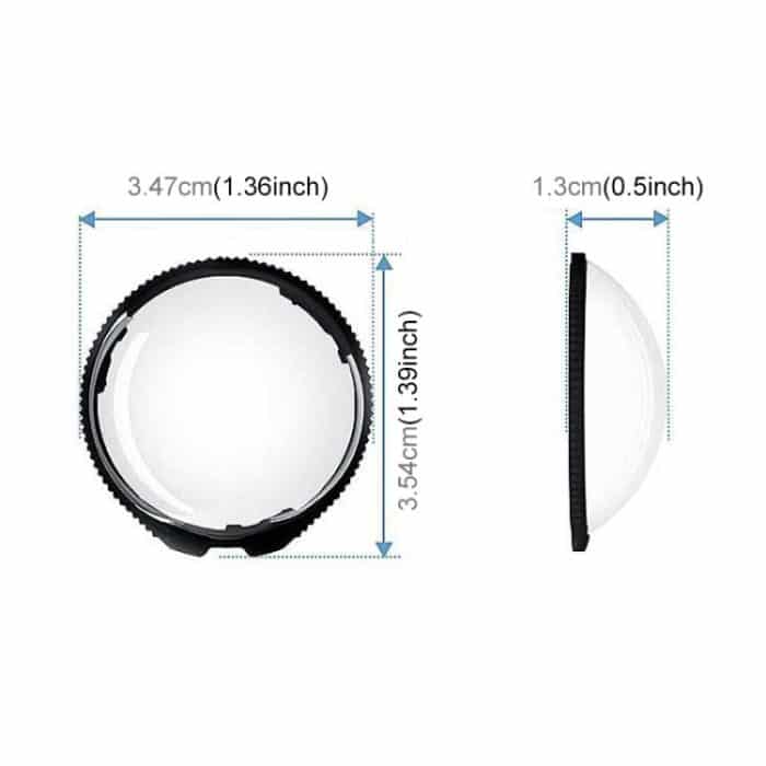 For Insta360 X5 PULUZ Rotation PC Lens Guard  Protective Cover, Rotating PC Lens Guard – Bild 3