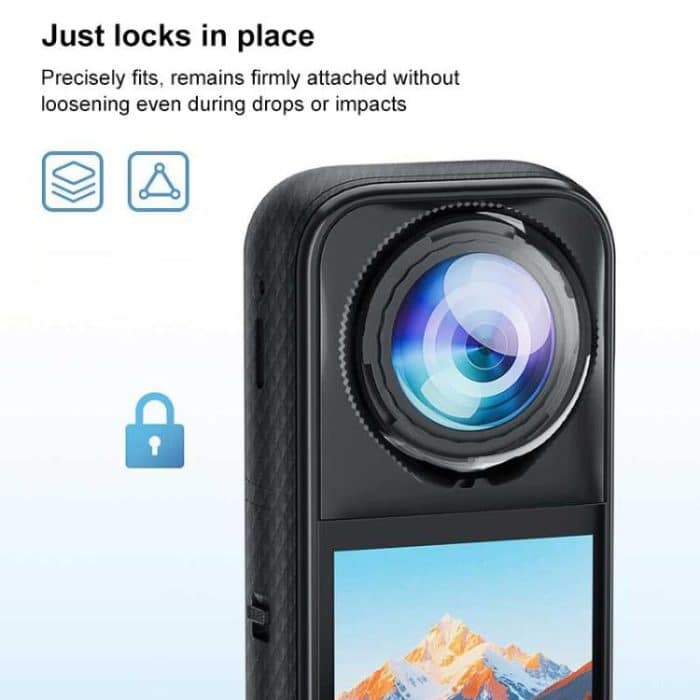 For Insta360 X5 PULUZ Rotation PC Lens Guard  Protective Cover, Rotating PC Lens Guard – Bild 6