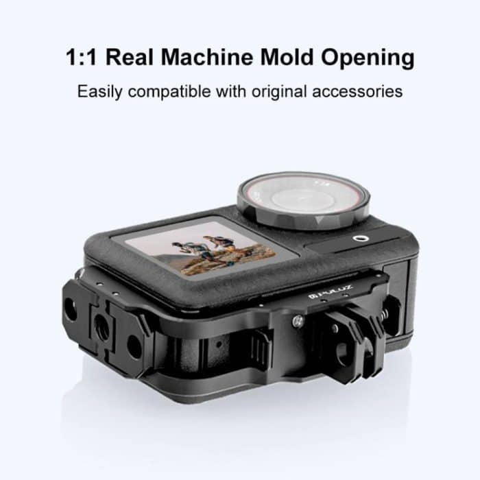 For DJI Osmo Action 5 Pro / 4 / 3 PULUZ Vertical Horizontal Shooting Quick Release Metal Magnetic L Bracket, For DJI Osmo Action 5 Pro / 4 – Bild 6