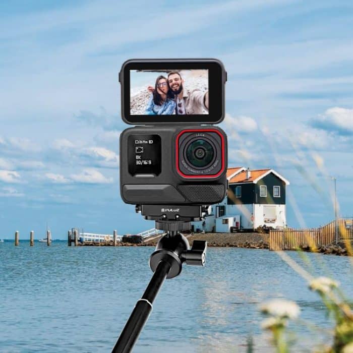 For Insta360 X5 / Ace Pro / Pro 2 PULUZ Aviation Aluminum Quick Release Base Adapter Bracket, Aluminum Quick Release Base – Bild 7