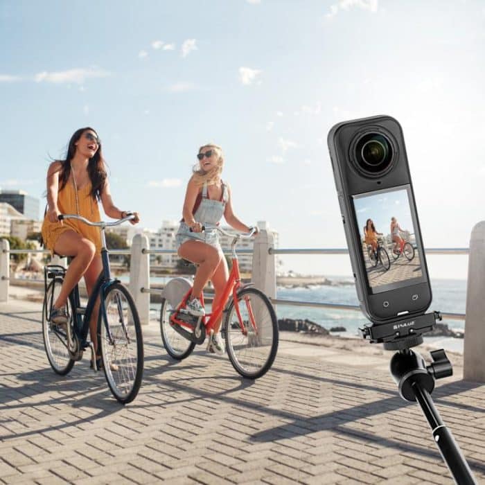 For Insta360 X5 / Ace Pro / Pro 2 PULUZ Aviation Aluminum Quick Release Base Adapter Bracket, Aluminum Quick Release Base – Bild 8