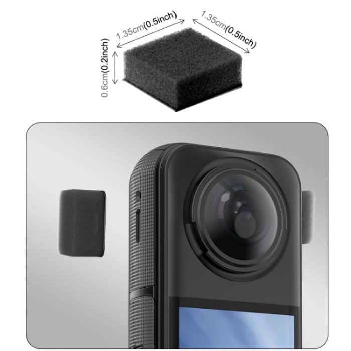 For Insta360 X5 / X4 / X3 PULUZ 6pcs Noise Reduction Windshield Foam Gasket, For Insta360 X5 / X4 / X3 – Bild 3