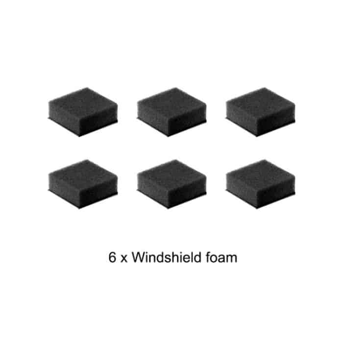 For Insta360 X5 / X4 / X3 PULUZ 6pcs Noise Reduction Windshield Foam Gasket, For Insta360 X5 / X4 / X3 – Bild 7