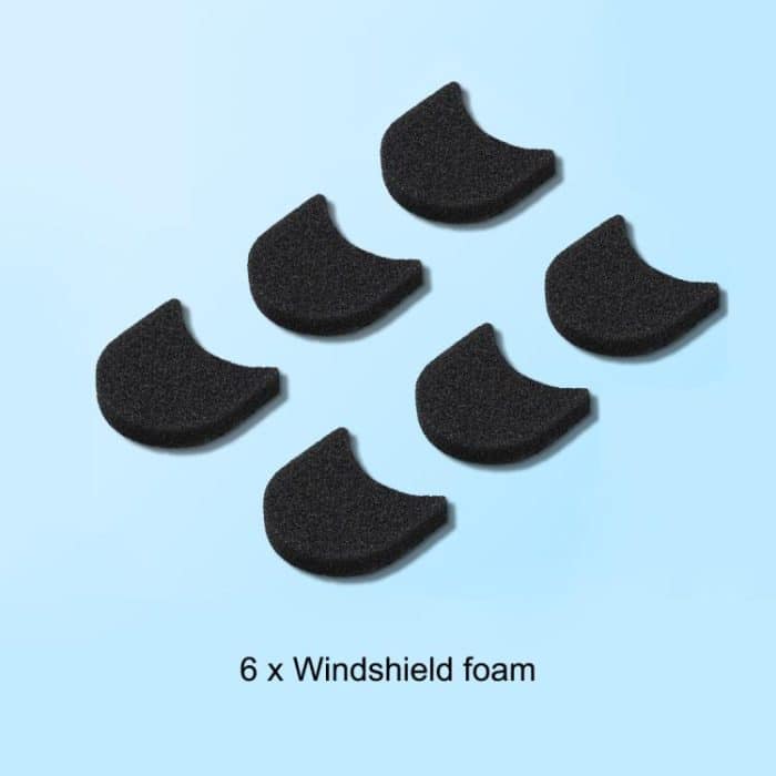 For Insta360 GO 3 / 3S PULUZ 6pcs Noise Reduction Windshield Foam Gasket, For Insta360 GO 3 / 3S – Bild 7
