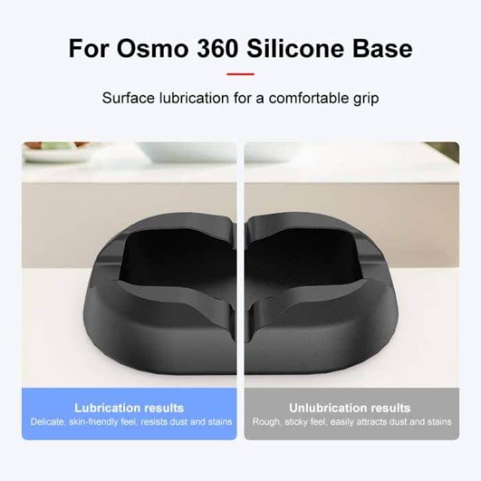 For DJI Osmo 360 PULUZ Silicone Base Stand, Desktop Silicone Base – Bild 6