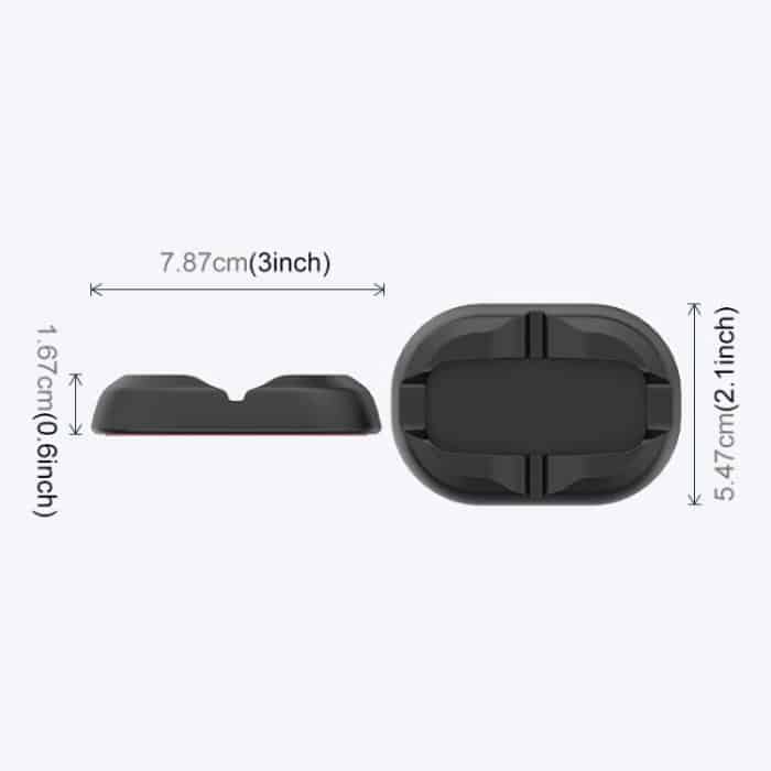 For DJI Osmo 360 PULUZ Car Silicone Base Stand, Car Silicone Base – Bild 3