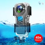 Für Insta360 One RS 1-Zoll 360 Edition PULUZ 40m wasserdichtes Unterwassergehäuse