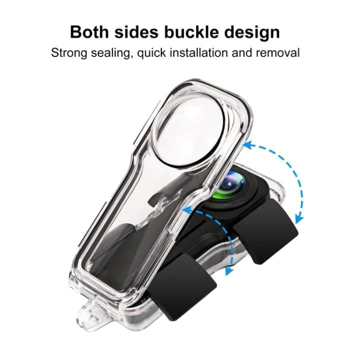 Für Insta360 One RS 1-Zoll 360 Edition PULUZ 40m wasserdichtes Unterwassergehäuse – Bild 3