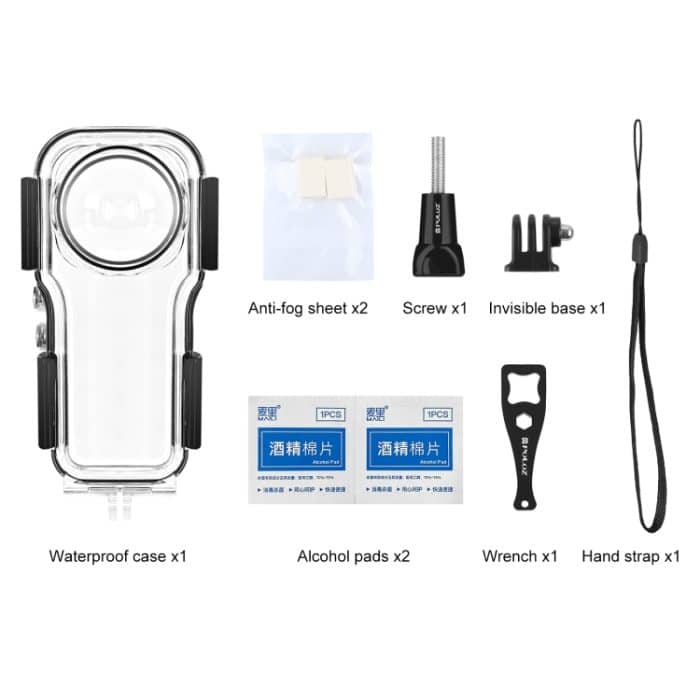 Für Insta360 One RS 1-Zoll 360 Edition PULUZ 40m wasserdichtes Unterwassergehäuse – Bild 7