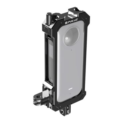 Für Insta360 X3 PULUZ Metall-Schutzkäfig-Rig-Gehäuserahmen mit erweiterter Kaltschuhbasis und Stativadapter, Metal Cage US Stock, Metal Cage