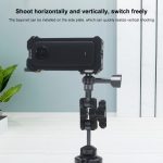 Für Insta360 X3 PULUZ Metall-Schutzkäfig-Rig-Gehäuserahmen mit erweiterter Kaltschuhbasis und Stativadapter, Metal Cage US Stock, Metal Cage – Bild 8