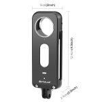 Für Insta360 X3 PULUZ Metall-Schutzkäfig-Rig-Gehäuserahmen mit Linsenschutz, Metal Frame with Lens Protector US Stock, Metal Frame with Lens Protector – Bild 2