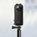 Für Insta360 X3 PULUZ Cold Shoe PC-Kunststoff-Schutzrahmen mit Adapterhalterung und Schraube, PC Frame – Bild 6