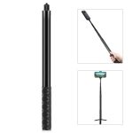 PULUZ 150 cm Metall-Selfie-Stick-Einbeinstativ für Insta360 One RS / X2 / X3 / X4