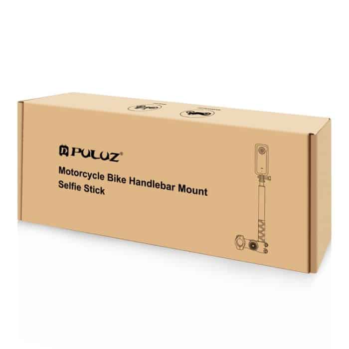 PULUZ Motorrad Fahrrad Lenker Halterung Kamera Halterung Adapter mit Einbeinstativ Ständer – Bild 11