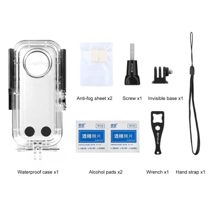 Für Insta360 X3 PULUZ 30 m wasserdichtes Unterwassergehäuse – Bild 7