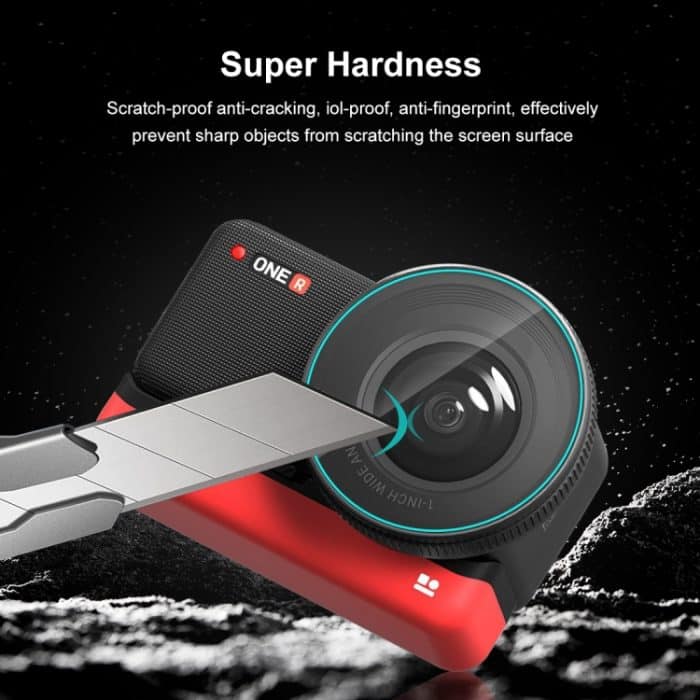 Für Insta360 One RS PULUZ 3-in-1-Bildschirm + 4K-Objektiv + Leica-Objektiv-Hartglasfolie, For Insta360 One RS – Bild 5