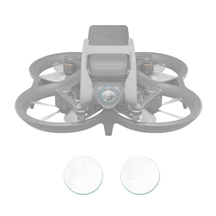 PU827T.jpg Für DJI Avata 2 Stück PULUZ gehärtetes Glas Drohnenlinsenfolie, For DJI Avata – Bild 1