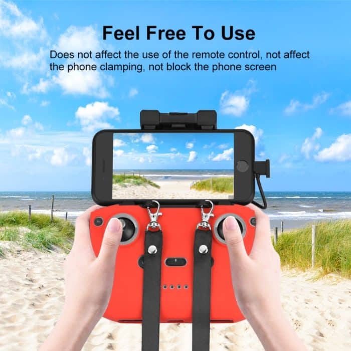 PULUZ Nylon Dual-Hook Anti-Lost Anti-Fall Neck Strap Lanyard für DJI Mini 3/3 Pro/Mavic 3/Air 2/2S Fernbedienung – Bild 3