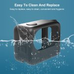 Für Insta360 GO 3 PULUZ Kamera Ladehülle Silikonhülle, Charging Case Case (Black), Charging Case Case (Red), Charging Case Case (White) – Bild 6