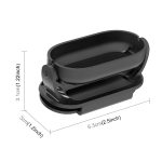 Für Insta360 GO3 PULUZ Rucksack Hut Rec-mounts Schnellverschluss-Klemmhalterung, Easy Clip – Bild 3