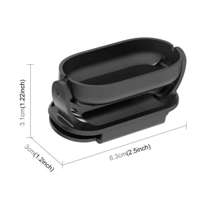 Für Insta360 GO3 PULUZ Rucksack Hut Rec-mounts Schnellverschluss-Klemmhalterung, Easy Clip – Bild 3