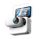 Für Insta360 GO 3 PULUZ 2-in-1-Bildschirm und Linse aus gehärtetem Glas, Tempered Glass Film