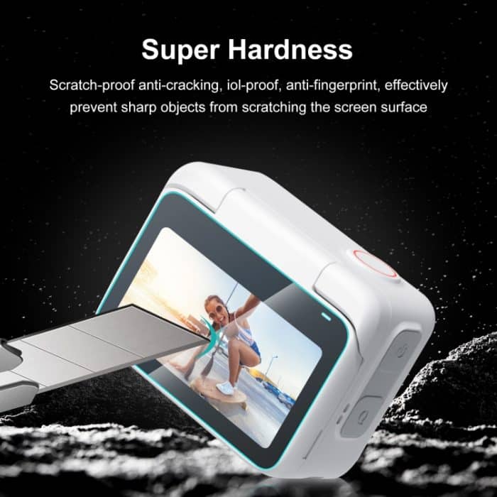 Für Insta360 GO 3 PULUZ 2-in-1-Bildschirm und Linse aus gehärtetem Glas, Tempered Glass Film – Bild 4