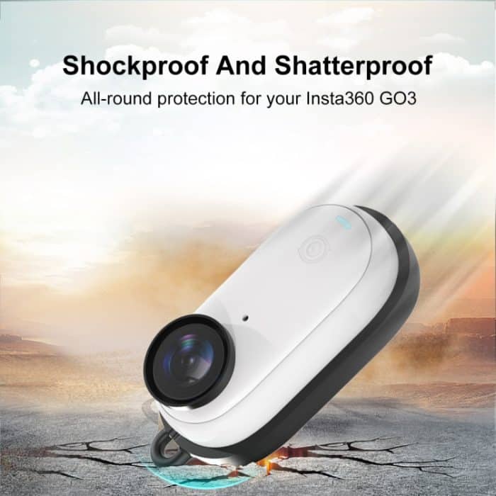 Für Insta360 GO 3 PULUZ Körper Magnetischer Kunststoff-Schutzrahmenkäfig mit Karabiner, Magnetic Frame with Carabiner – Bild 5