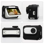 Für Insta360 GO 3 PULUZ Kamera Ladehülle Silikonhülle mit Objektivdeckel und Riemen, Silicone Case with Lens Cap(Black), Silicone Case with Lens Cap(Blue) – Bild 4