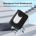 Für Insta360 GO 3 PULUZ Kamera Ladehülle Silikonhülle mit Objektivdeckel und Riemen, Silicone Case with Lens Cap(Black), Silicone Case with Lens Cap(Blue) – Bild 6