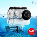 Für Insta360 GO 3 PULUZ 60 m wasserdichtes Unterwassergehäuse mit Basisadapter und Schraube, Waterproof Housing Case