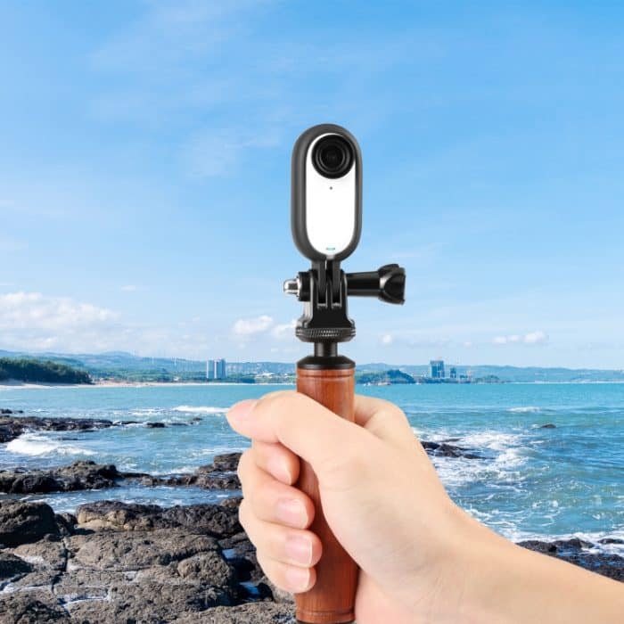 Für Insta360 GO 3 PULUZ Gehäuse Kunststoff-Schutzrahmenkäfig mit Schraube und Adapter, Protective Frame Cage with Screw & Adapte – Bild 7
