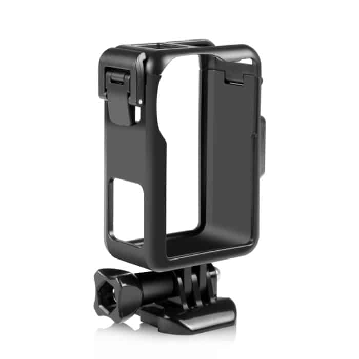 Für DJI Osmo Action 4/3 PULUZ Vertikaler Kunststoff-Schutzrahmenkäfig mit Kaltschuhen, Vertical Plastic Cage – Bild 2
